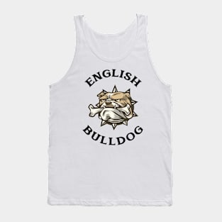 English Bulldog Design Tank Top